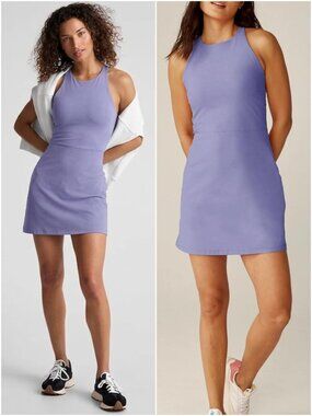 Beyond Yoga Refocus Dress Mini Spacedye Shelf Bra Sporty Soft size XL Women's